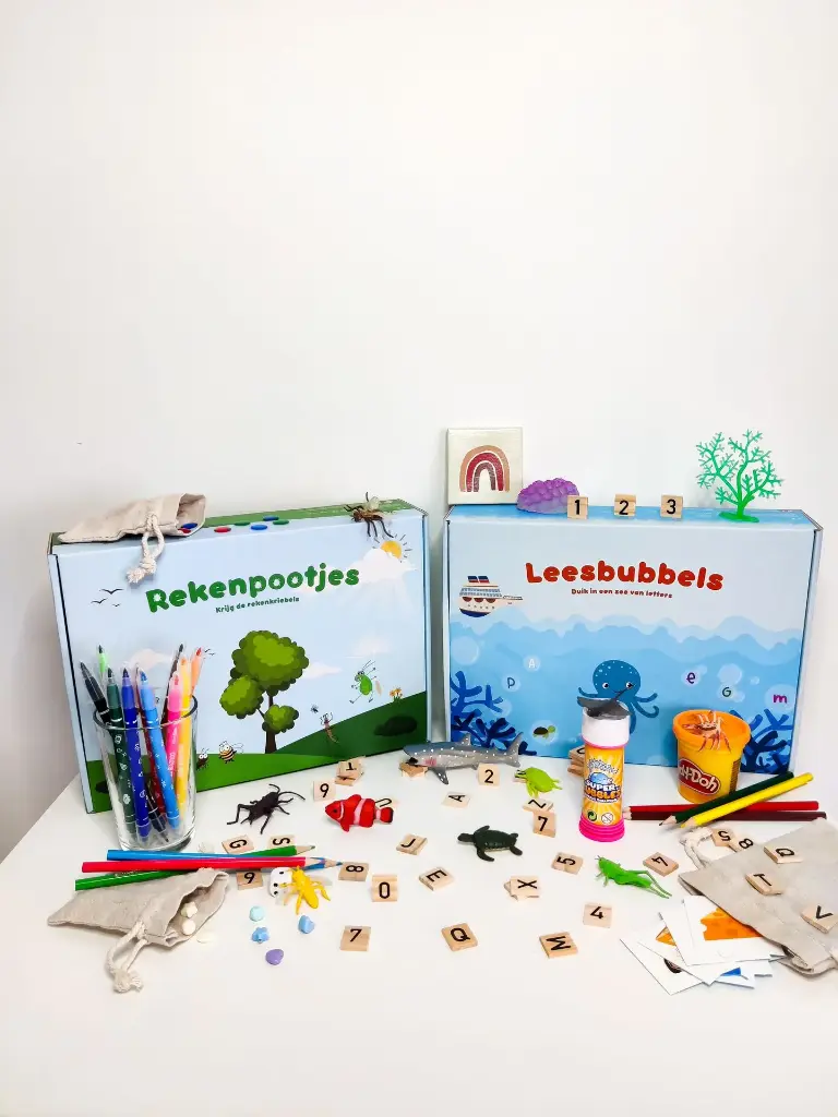 Pakket Leesbubbels & Rekenpootjes